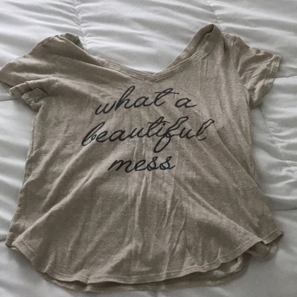 Soft graphic tee